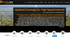 Desktop Screenshot of nextlinkinternet.com